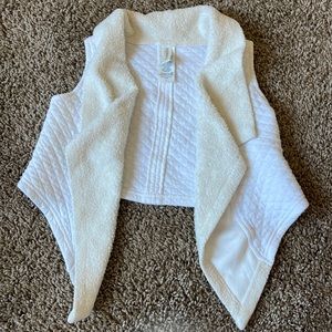 Cute Stitch Detailed Vest Girls Size 4T